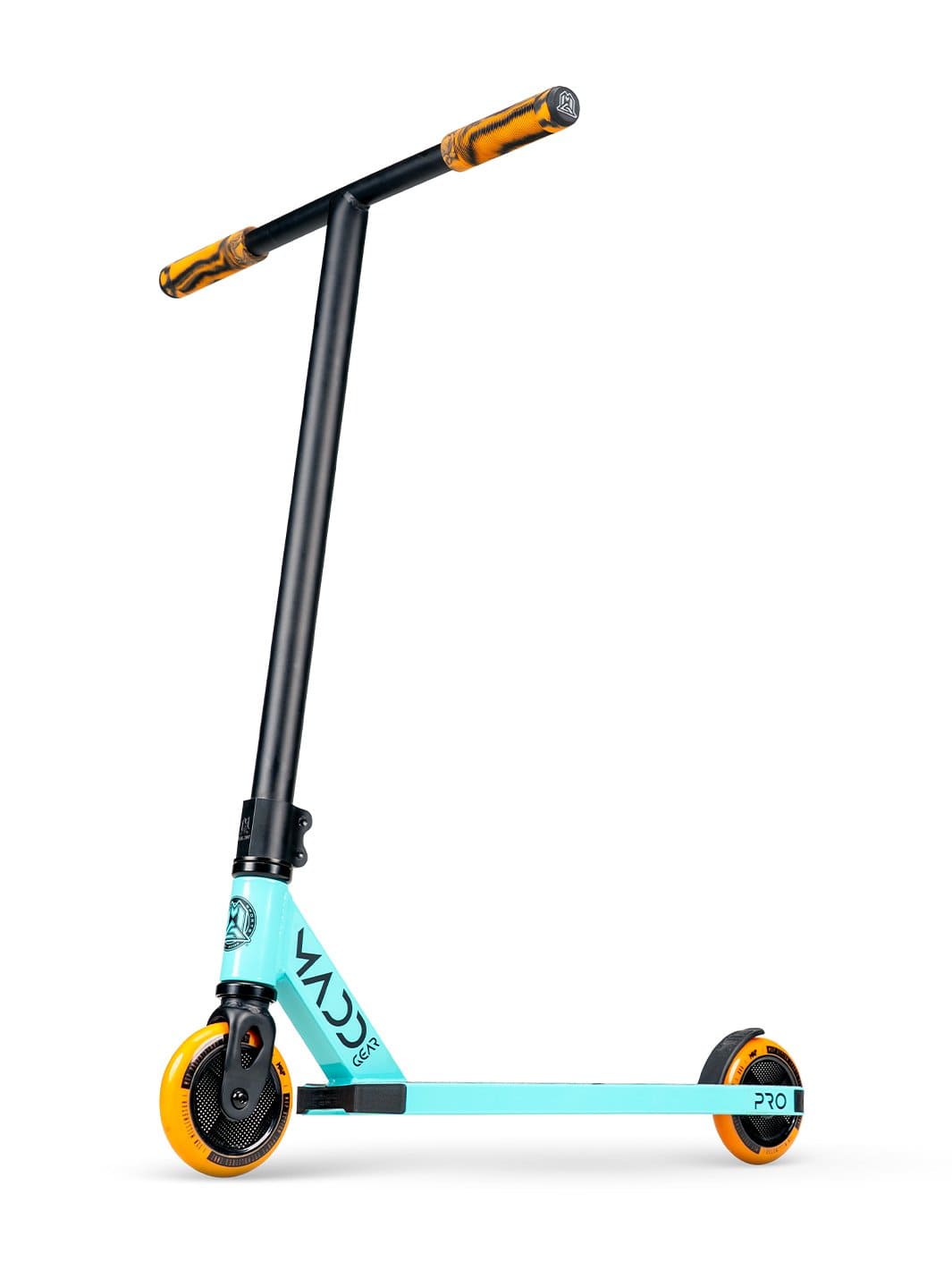 madd-gear-renegade-pro-stunt-scooter-teal-orange-19-x5-deck image 3