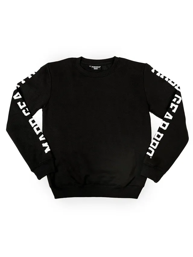 madd-gear-mg-crew-neck-sweatshirt-black-sweater image 1