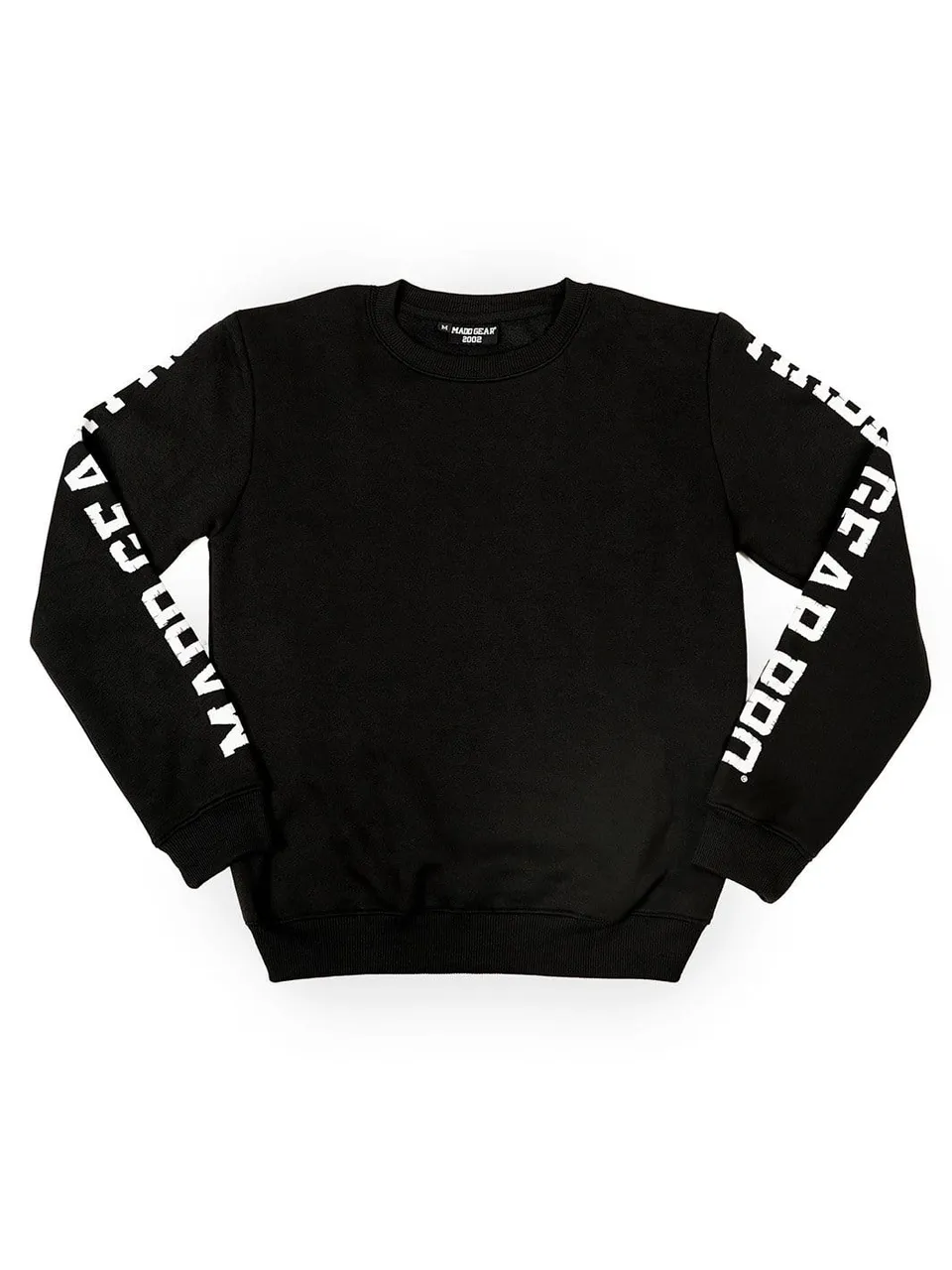 madd-gear-mg-crew-neck-sweatshirt-black-sweater image 1