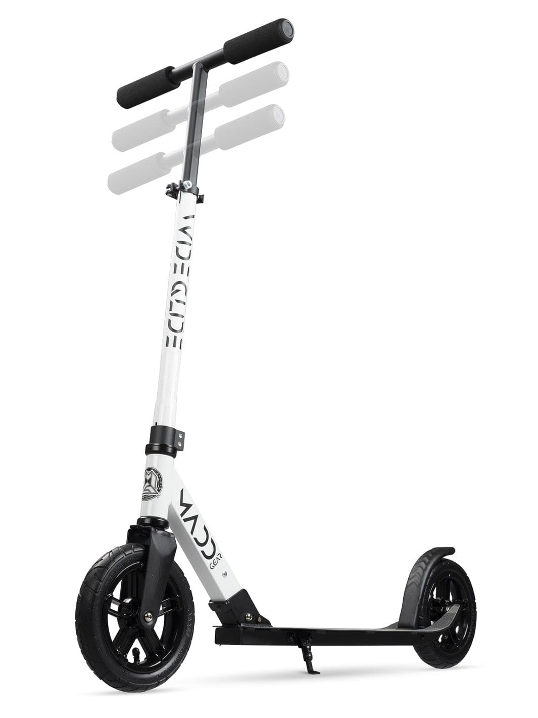 madd-gear-kruzer-wide-glide-falt-commuter-scooter-white image 1