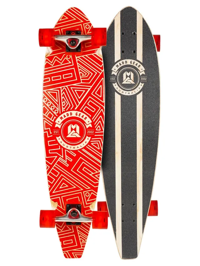 madd-gear-36-longboard-ocher-cruiser-komplettboard image 1