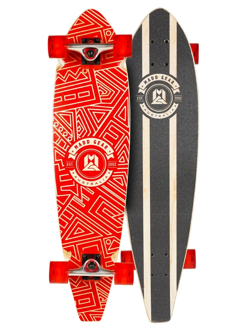 madd-gear-36-longboard-ocher-cruiser-komplettboard image 1
