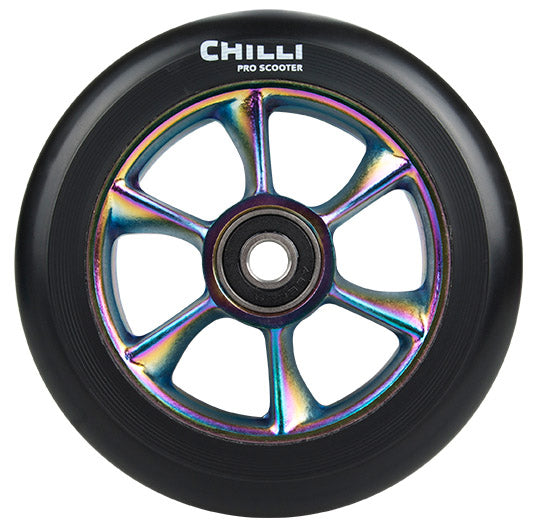 chilli-pro-scooter-wheel-110mm-rainbow image 1