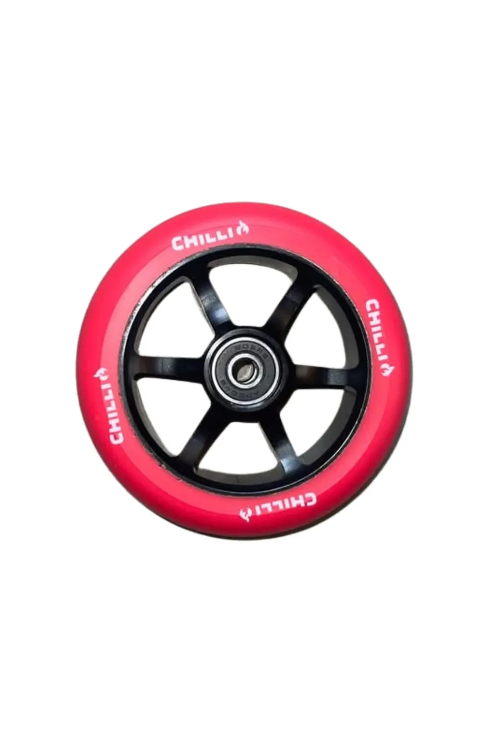 chilli-pro-scooter-wheel-5000-110-mm-stunt-rolle-black-red image 1