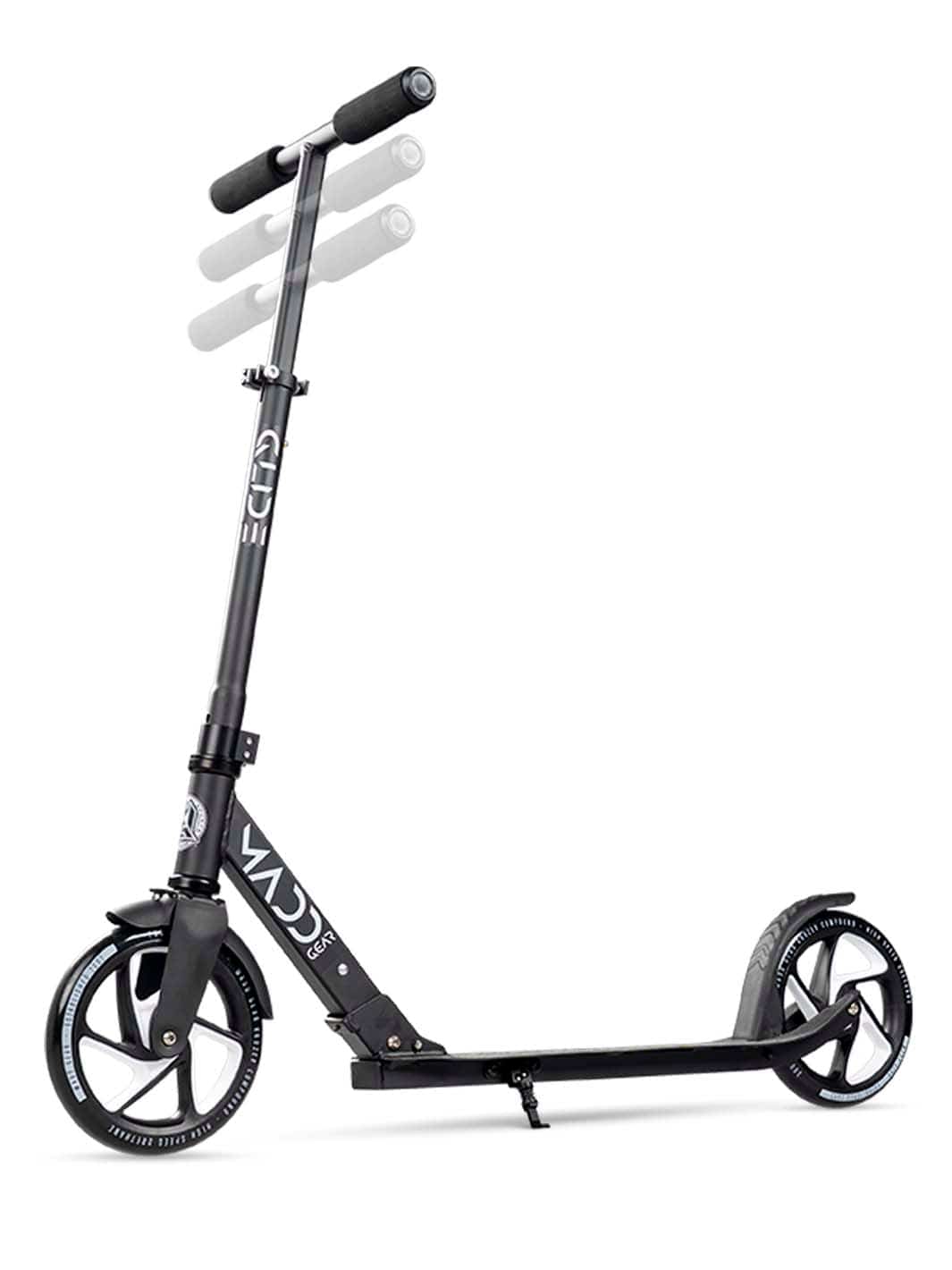 madd-gear-renegade-glide-commuter-scooter-200mm-black image 1