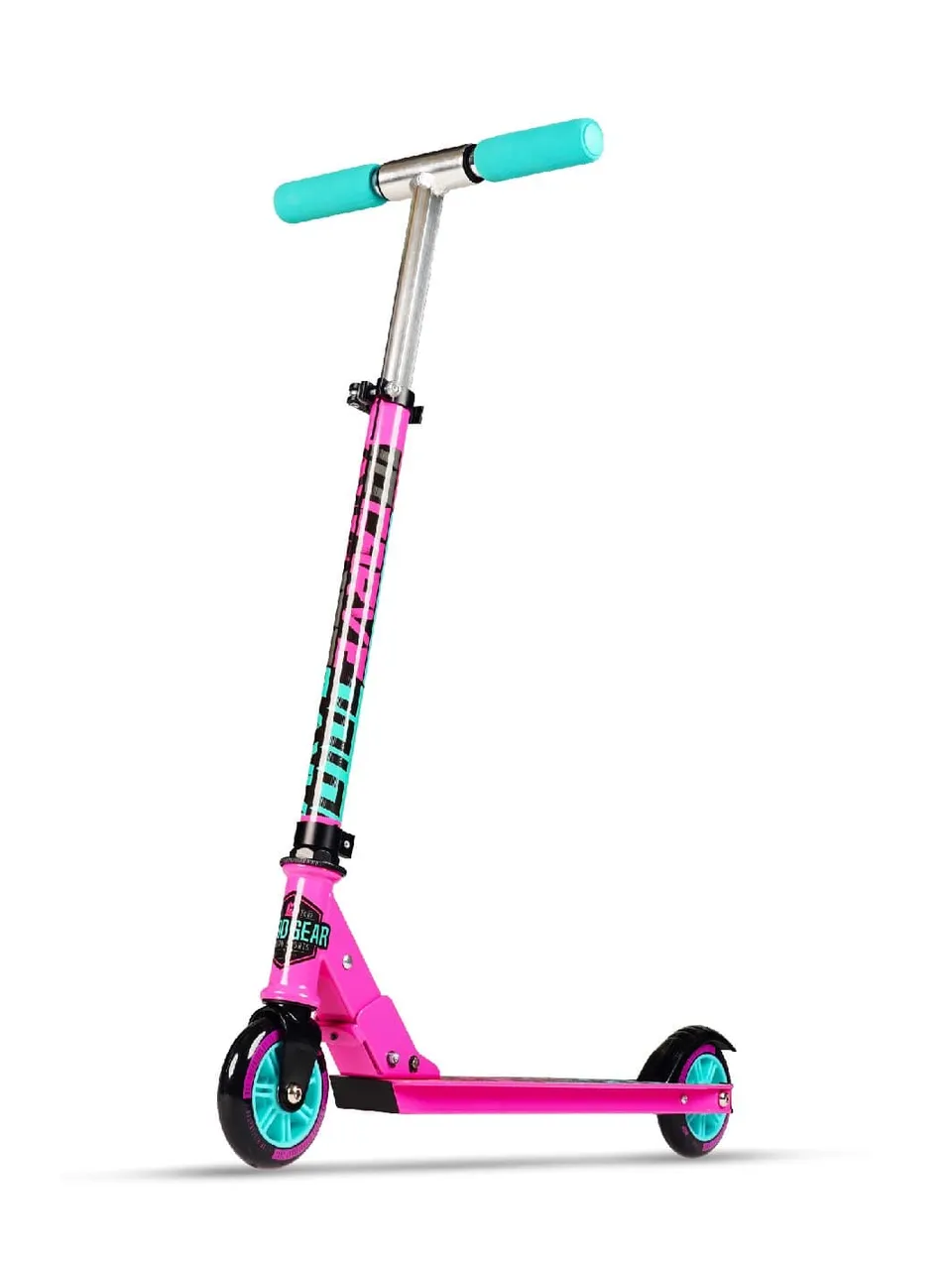 madd-gear-carve-100-kinderroller-faltbar-pink-teal image 1