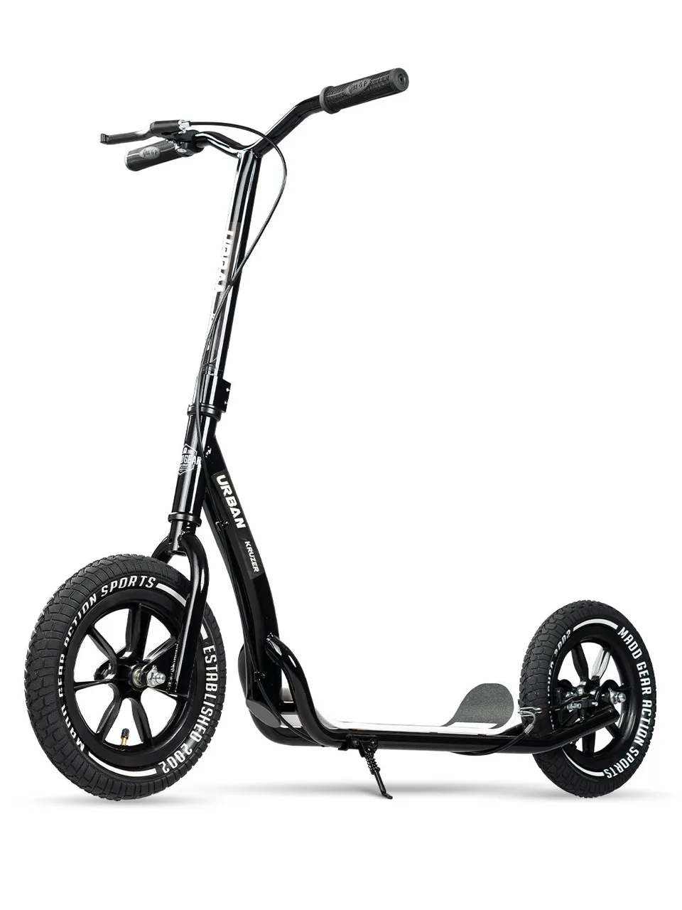 madd-gear-urban-glide-commuter-scooter-black-cityroller-mit-12-luftreifen image 1