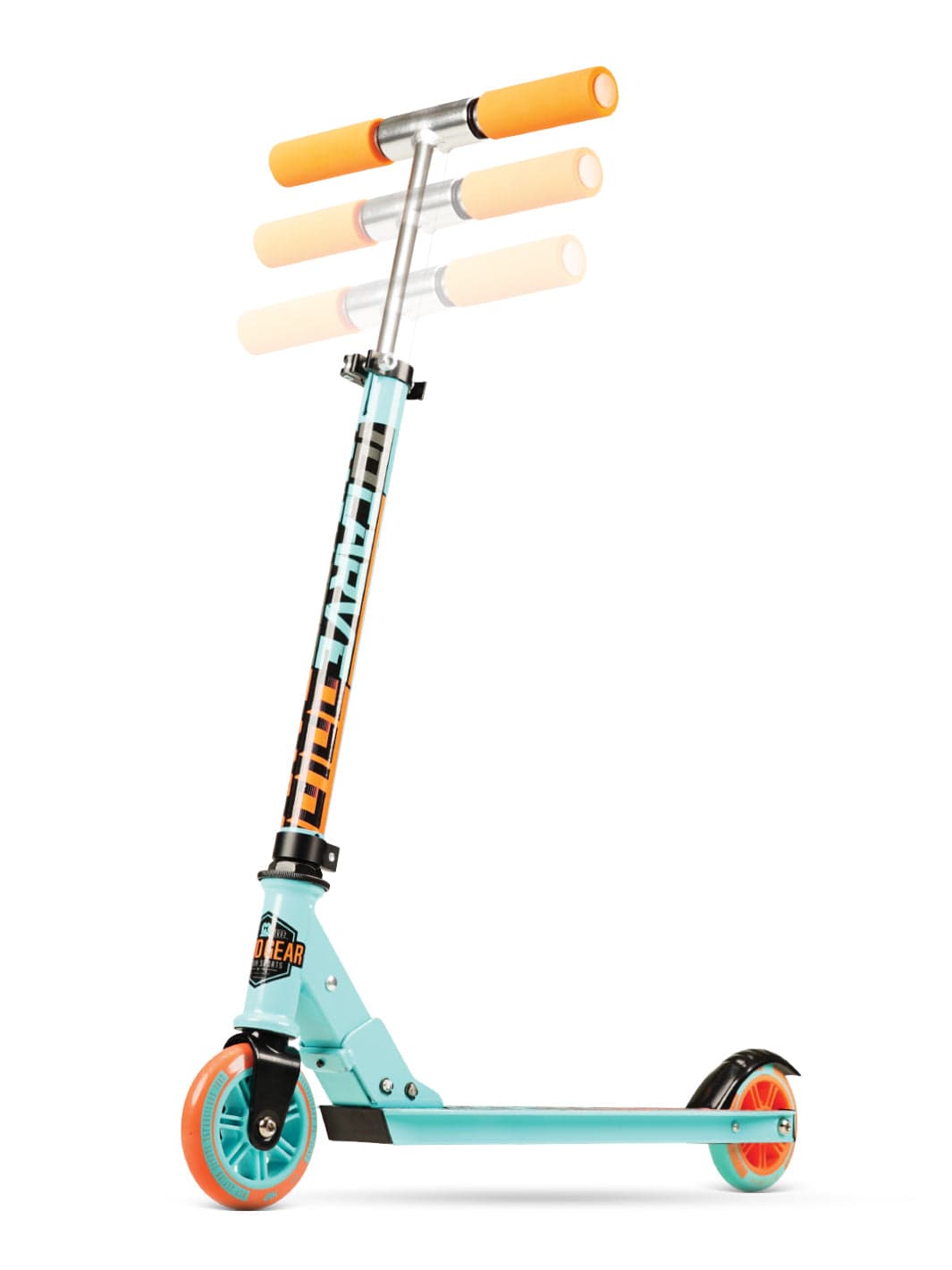 madd-gear-carve-100-folding-scooter-teal-orange image 3
