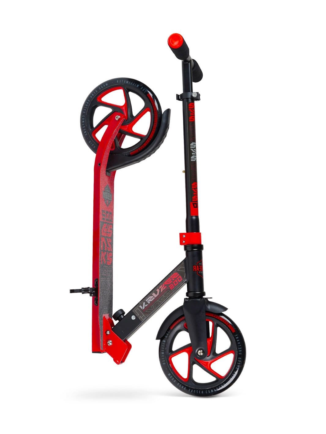 madd-gear-kruzer-200-klapp-scooter-rot image 2
