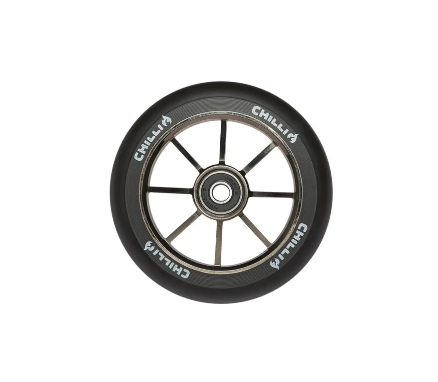 chilli-pro-scooter-wheel-black-neochrome-110mm-rocky-vol-2-rolle image 1