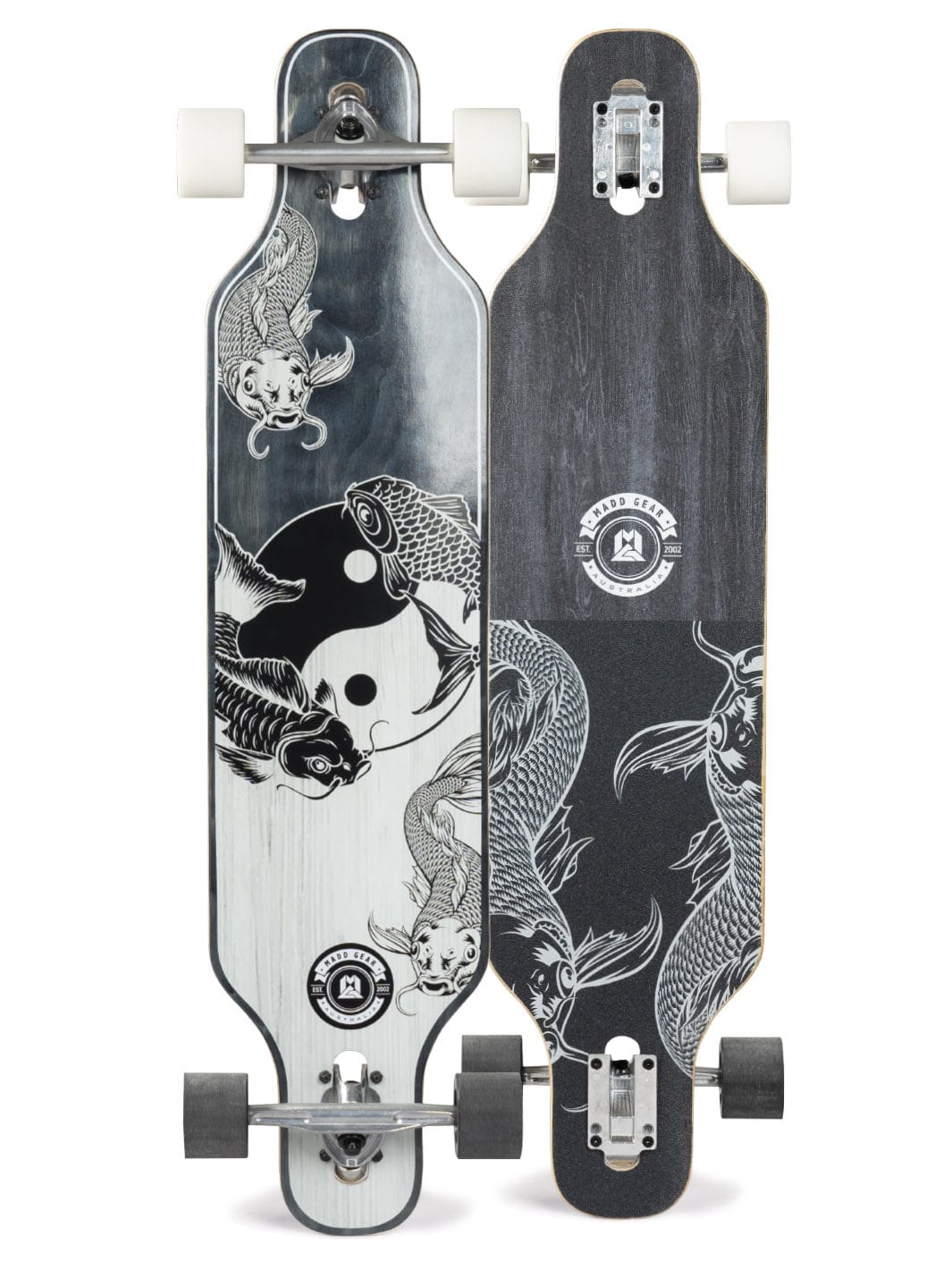 madd-gear-38-drop-through-longboard-balance-cruiser image 1