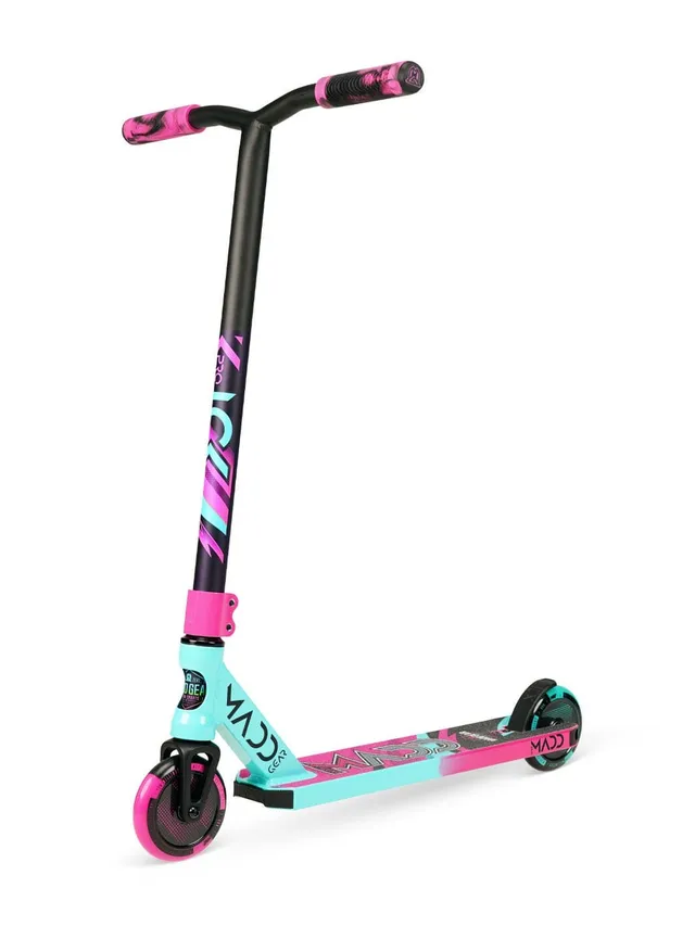 madd-gear-kick-pro-stunt-scooter-teal-pink image 1