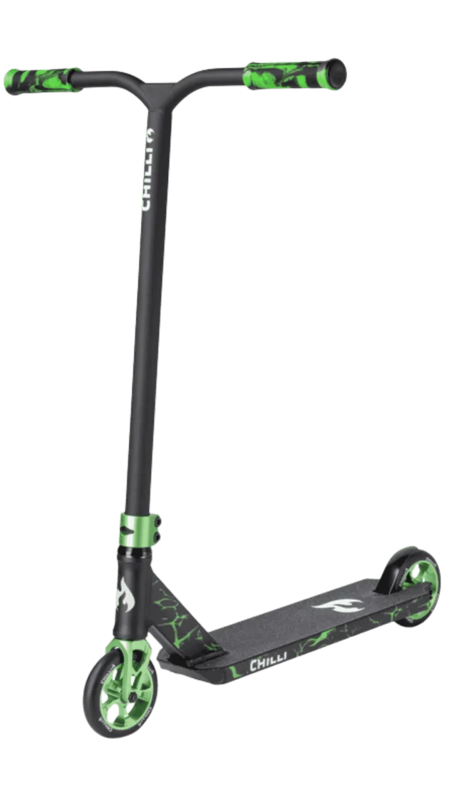 chilli-pro-scooter-reaper-reloaded-v2-green-high-end-street-stunt-scooter image 1