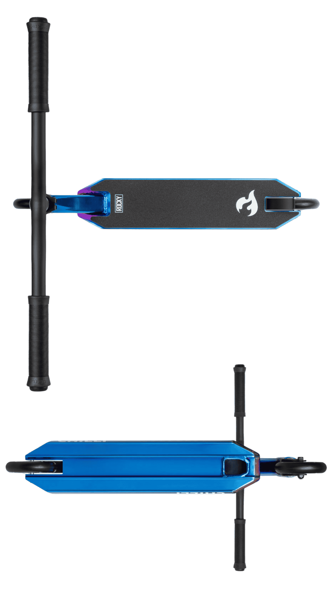 chilli-pro-scooter-rocky-vol-3-blue-neochrome-stunt-scooter-komplett image 3