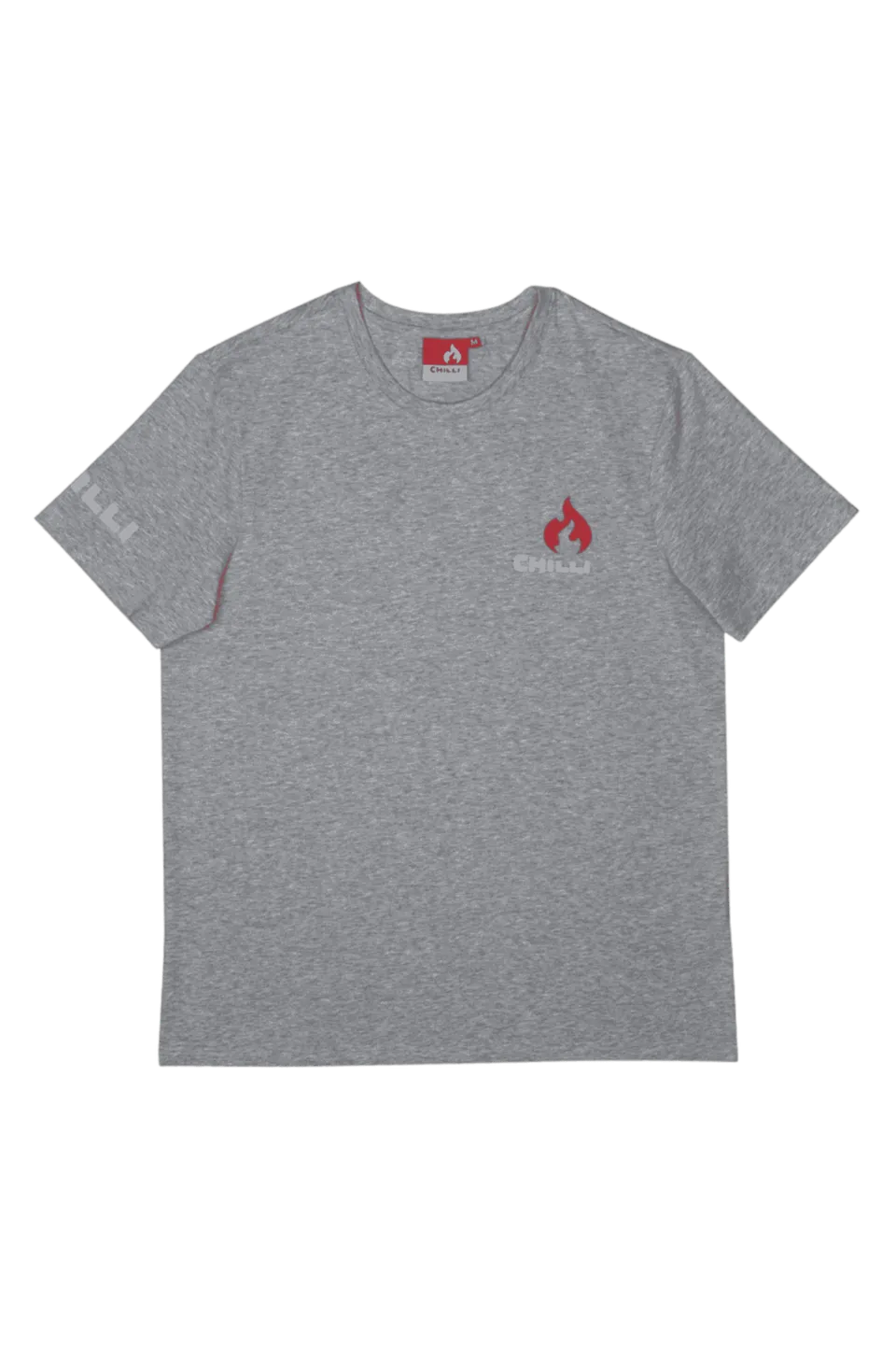 chilli-pro-scooter-t-shirt-basic-grey-shirt-aus-baumwolle image 1