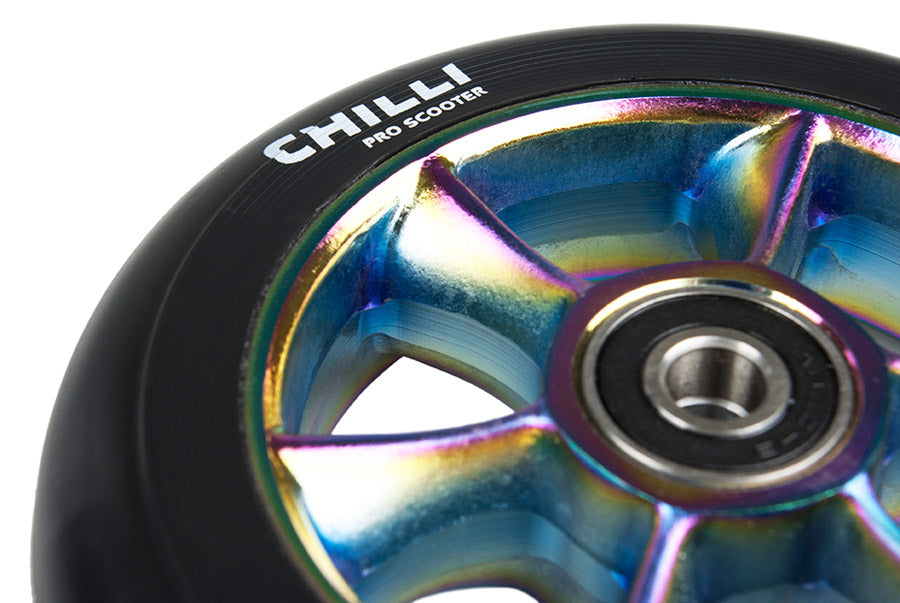 chilli-pro-scooter-wheel-110mm-rainbow image 2