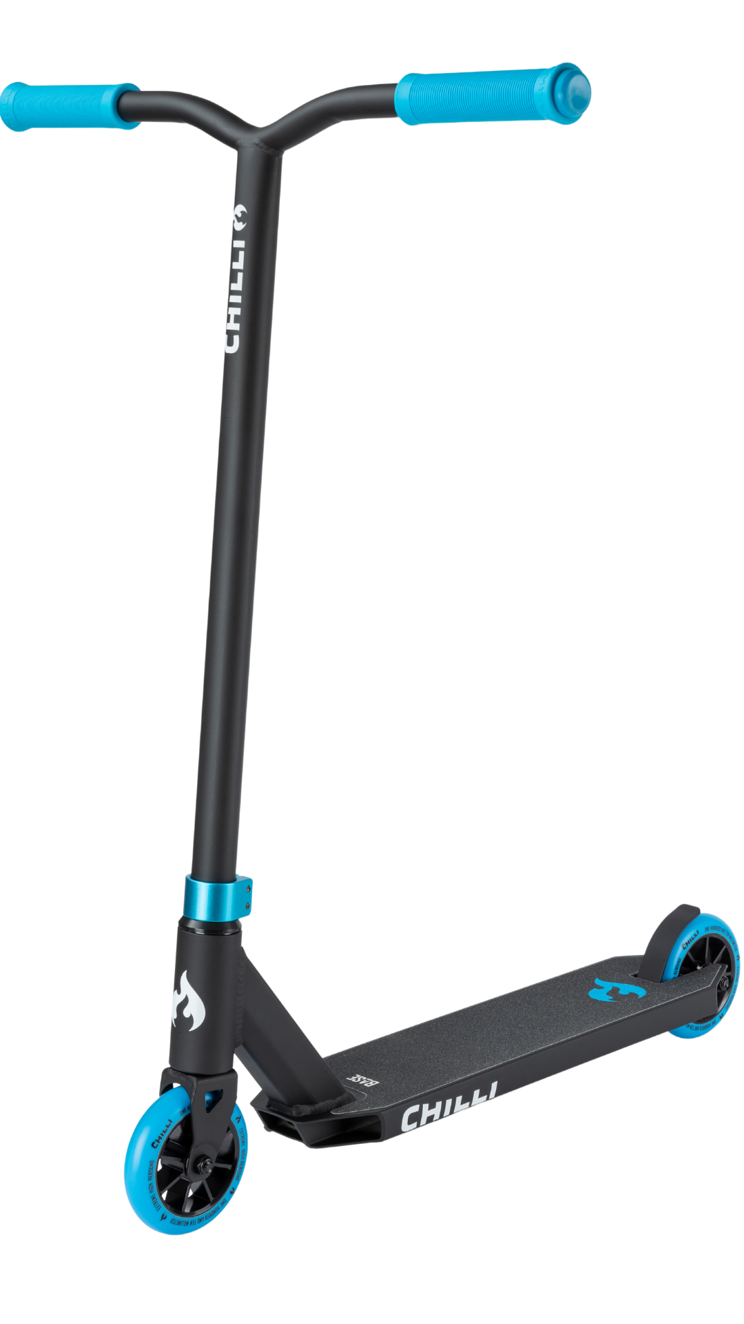 chilli-pro-scooter-base-black-blue-stunt-scooter image 1