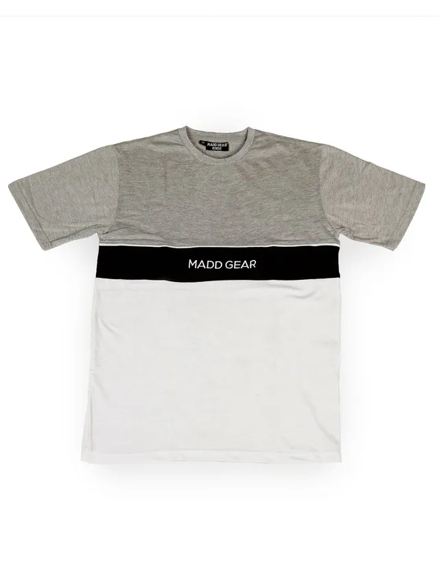 madd-gear-mgp-stripe-t-shirt-grau-wei image 1