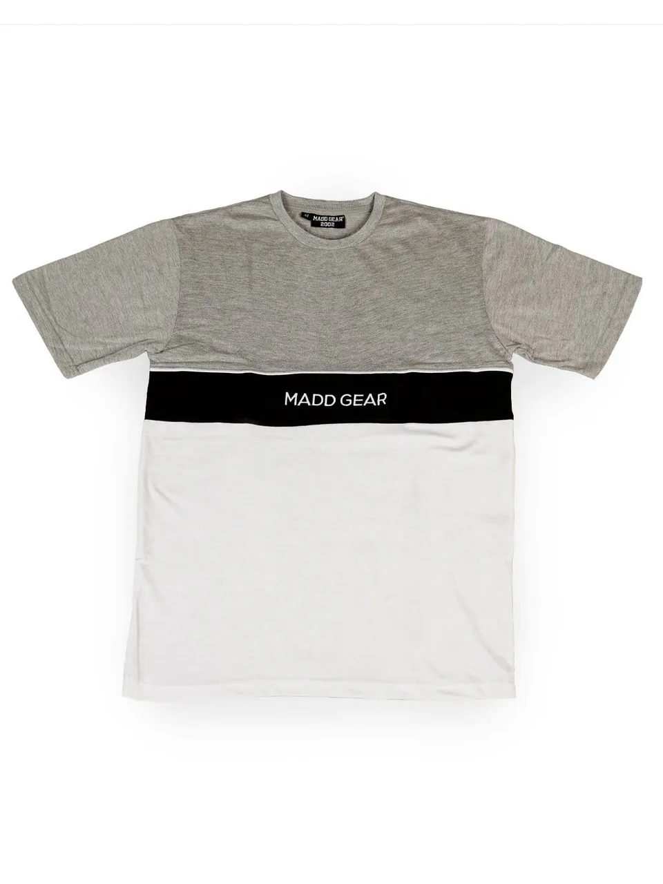 madd-gear-mgp-stripe-t-shirt-grau-wei image 1