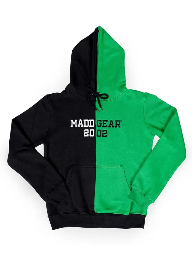 madd-gear-mg-split-hoodie-black-green image 1