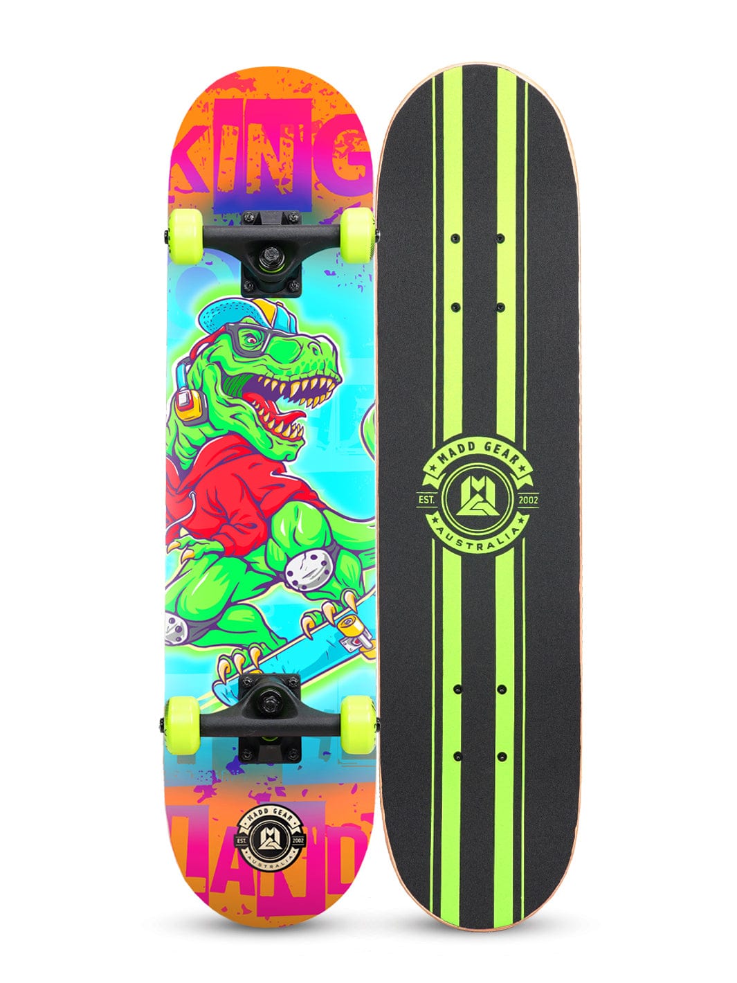 madd-gear-31-ltr-spec-skateboard-rex image 1