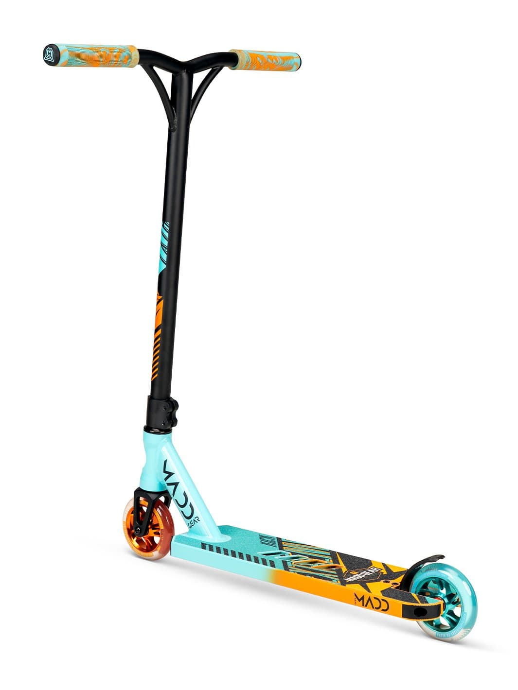 madd-gear-kick-extreme-5-stunt-scooter-teal-orange image 3