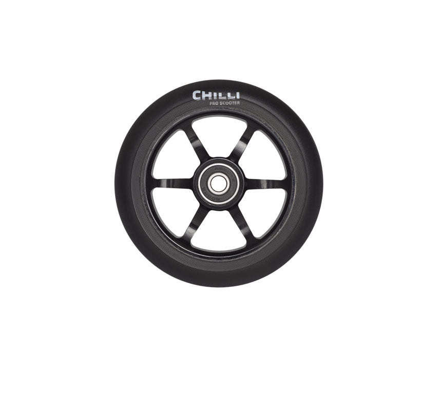 chilli-pro-scooter-wheel-black-110mm-5000-stunt-rolle image 1