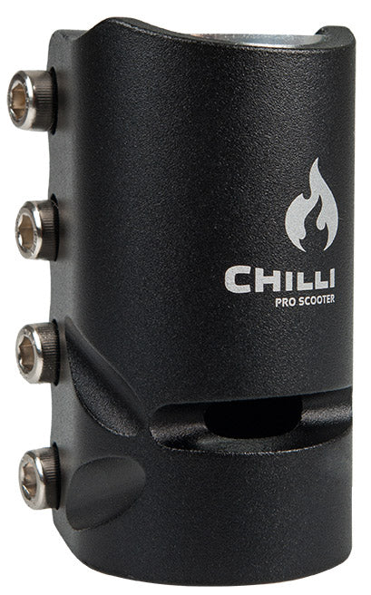 chilli-pro-scooter-clamp-black-4-bolt-31-9mm-lenkerklemme image 1