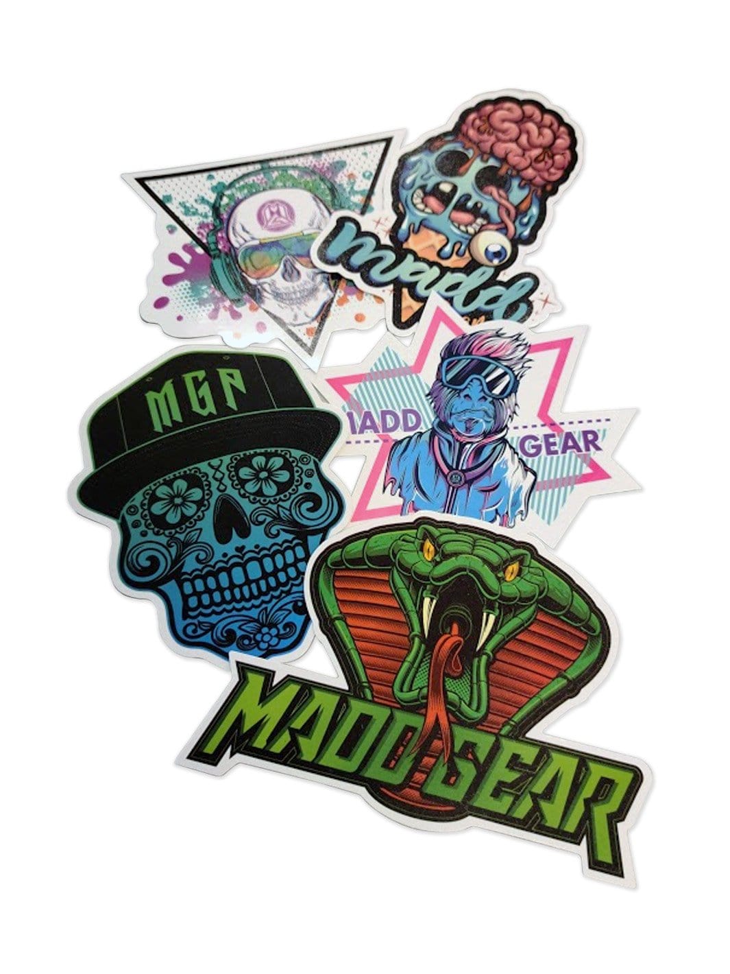madd-gear-sticker-pack-5er-set-sortiert image 1