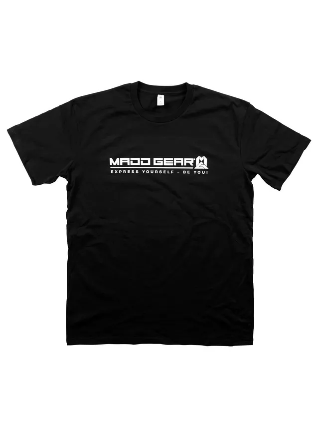 madd-gear-mgp-express-yourself-logo-t-shirt-black image 1