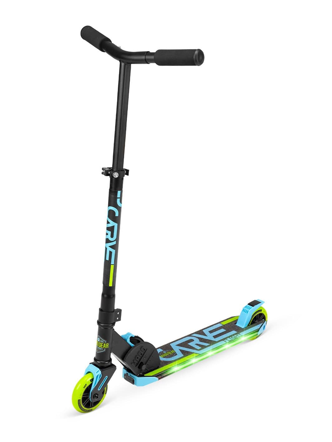 madd-gear-flight-light-up-scooter-green-blue-kinderroller-mit-led-deck image 6