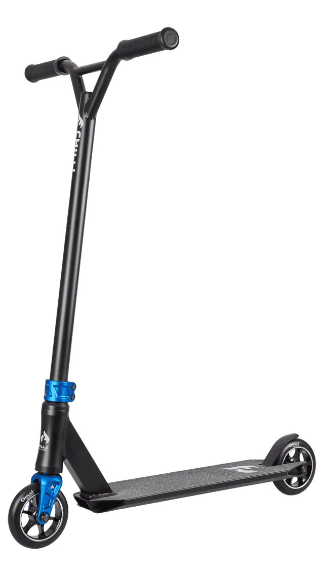 chilli-pro-scooter-5000-black-blue-komplett-scooter image 1