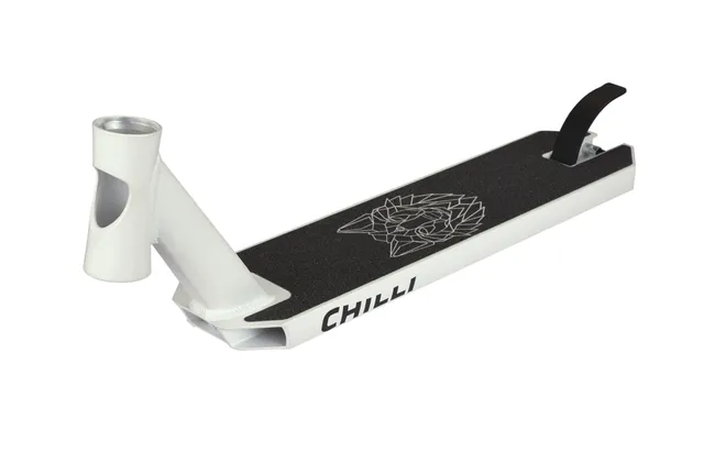 chilli-pro-scooter-deck-white-archie-cole-stunt-scooter-deck image 1