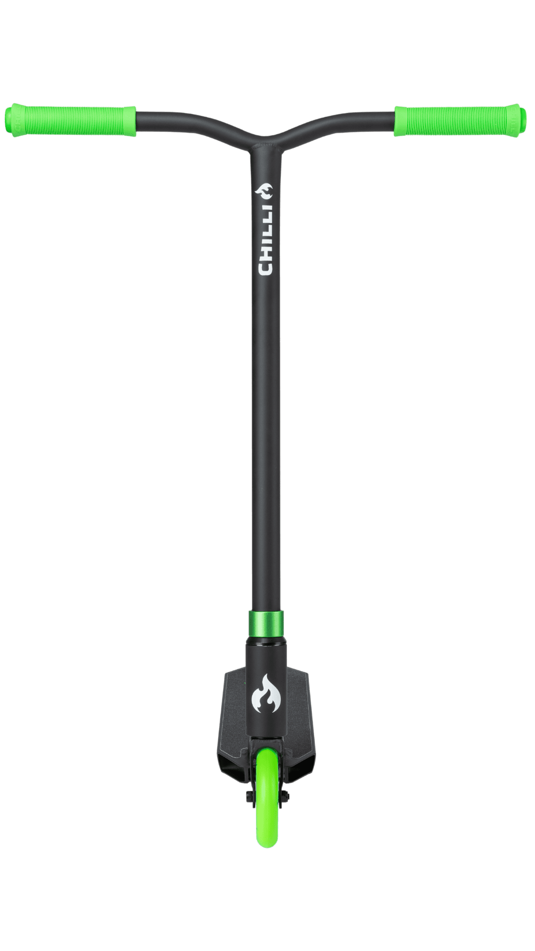 chilli-pro-scooter-base-black-green-stunt-scooter-einsteiger image 3