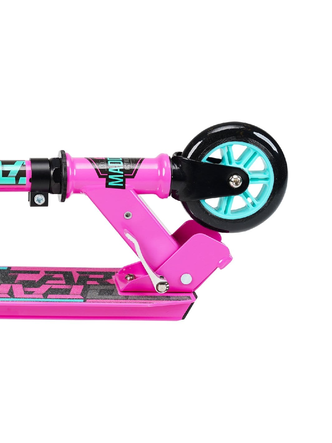 madd-gear-carve-100-kinderroller-faltbar-pink-teal image 2