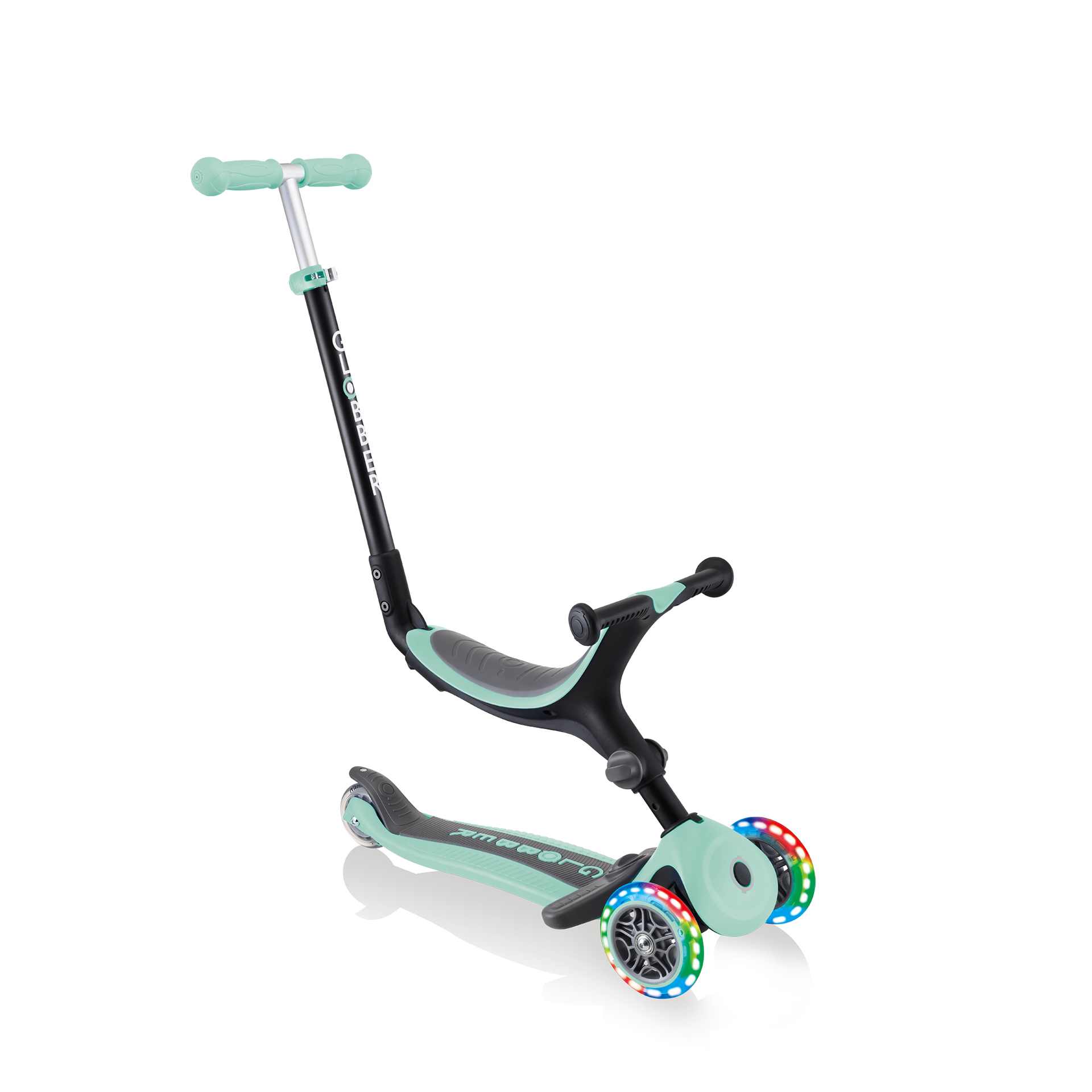 globber-go-up-foldable-plus-lights-kinderroller-mit-sitz image 1