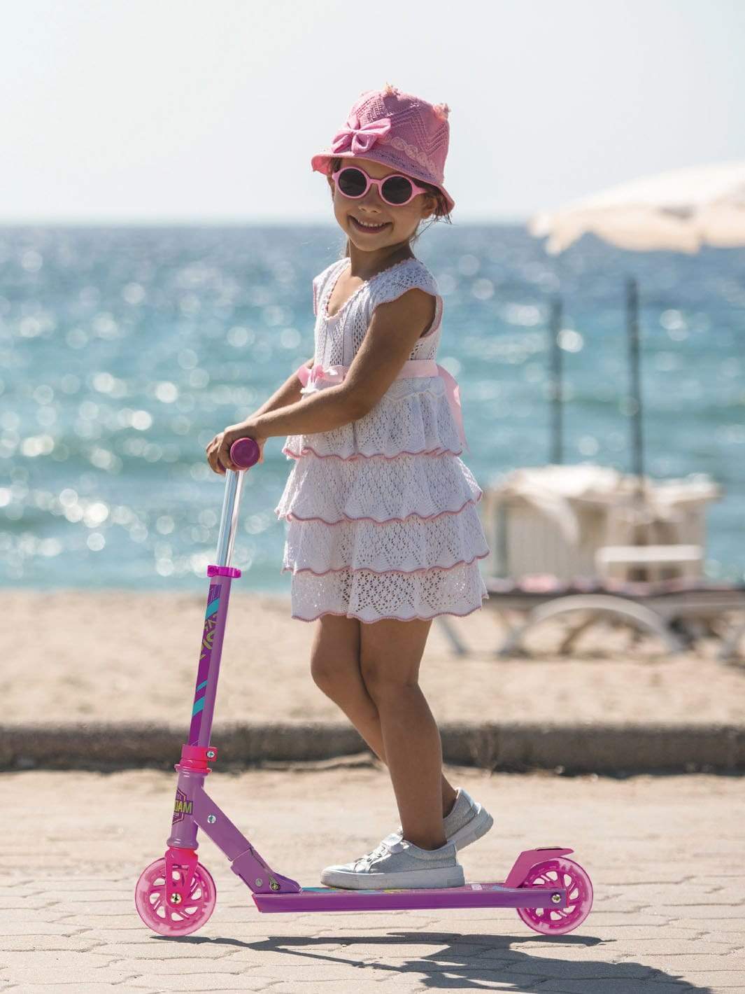 madd-gear-rize-100-klapp-scooter-mit-light-up-rollen-pink-purple image 3