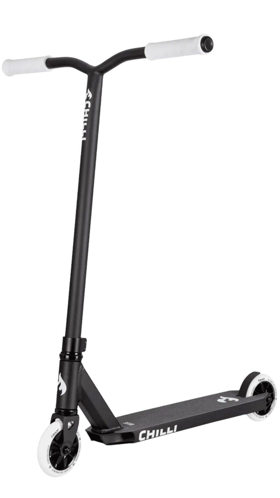 chilli-pro-scooter-base-black-white-stunt-scooter-einsteiger image 1
