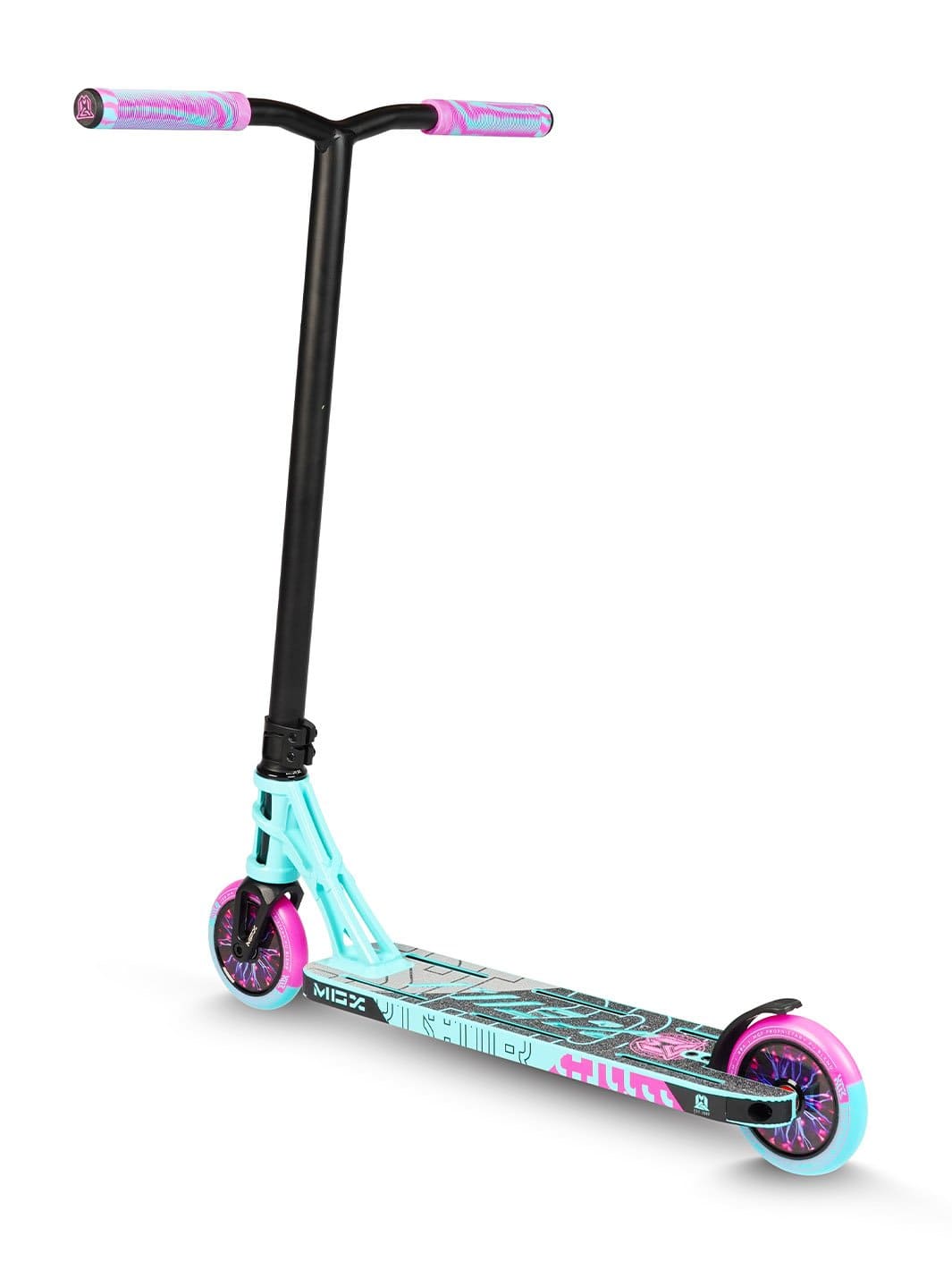 madd-gear-mgx-p1-stunt-scooter-teal-pink image 2