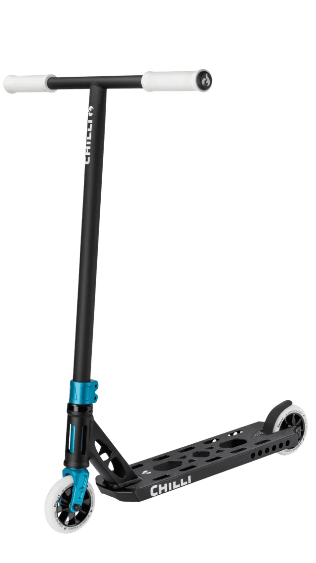 chilli-pro-scooter-ventus-m-white-black-park-stunt-scooter image 1