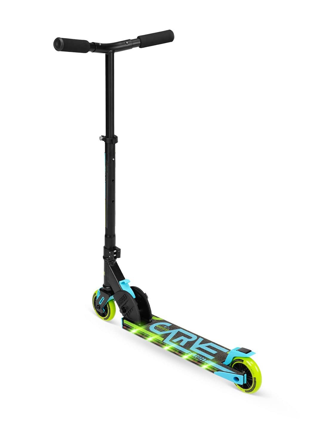 madd-gear-flight-light-up-scooter-green-blue-kinderroller-mit-led-deck image 4