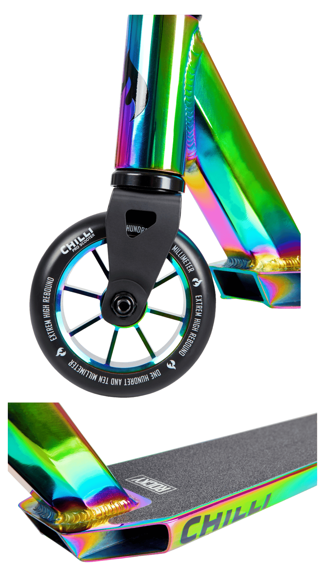 chilli-pro-scooter-rocky-stunt-scooter-neochrome-einsteiger image 5