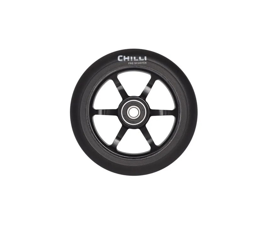 chilli-pro-scooter-wheel-black-110mm-5000-stunt-rolle image 1