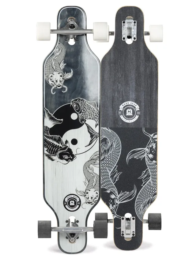madd-gear-38-drop-through-longboard-balance-cruiser image 1