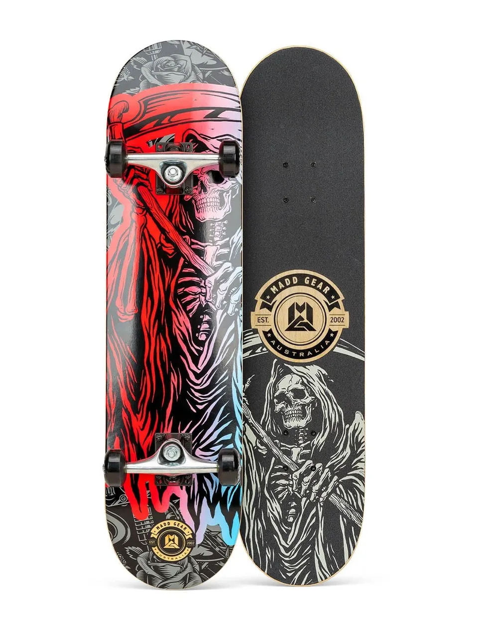 madd-gear-31-kickflip-spec-skateboard-reaper image 1