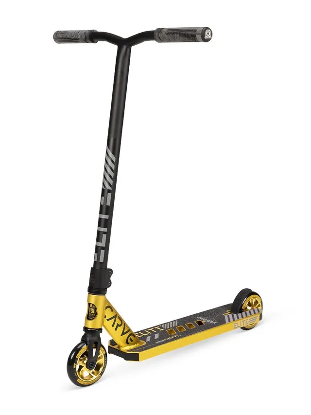 madd-gear-carve-elite-trick-scooter-black-gold image 1