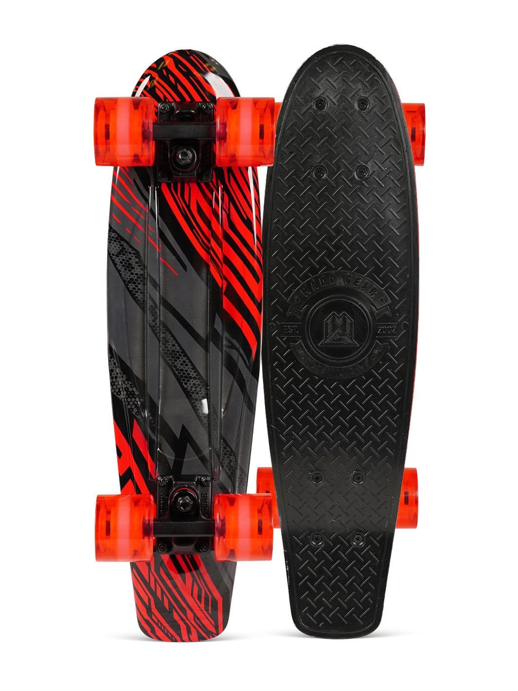 madd-gear-22-retro-skateboard-racer-black image 1