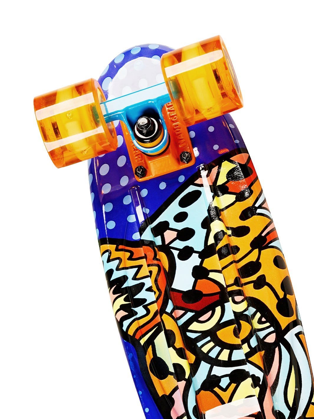 madd-gear-light-up-complete-skateboard-sahara-22-retro-cruiser-komplettboard image 2