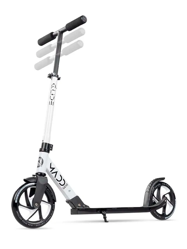 madd-gear-renegade-glide-commuter-scooter-200mm-white image 1
