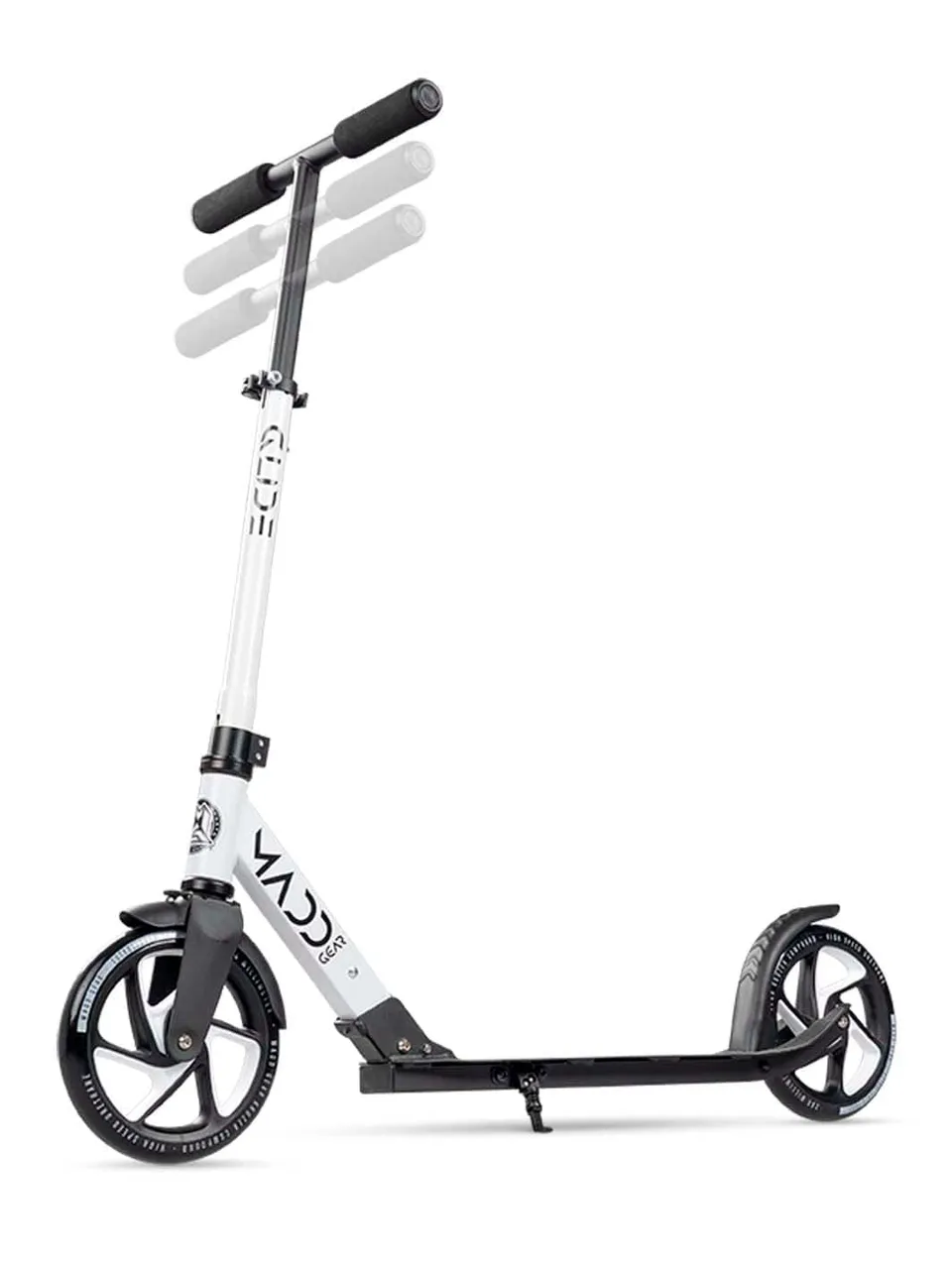 madd-gear-renegade-glide-commuter-scooter-200mm-white image 1
